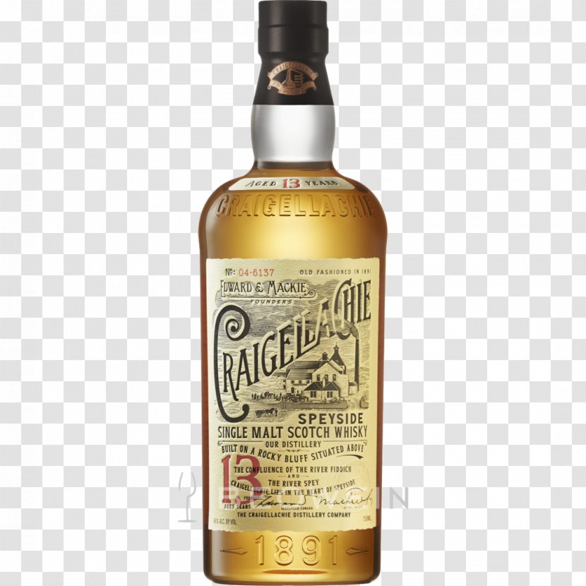 Single Malt Scotch Whisky Craigellachie Distillery Whiskey - Bonfire Watercolor Transparent PNG
