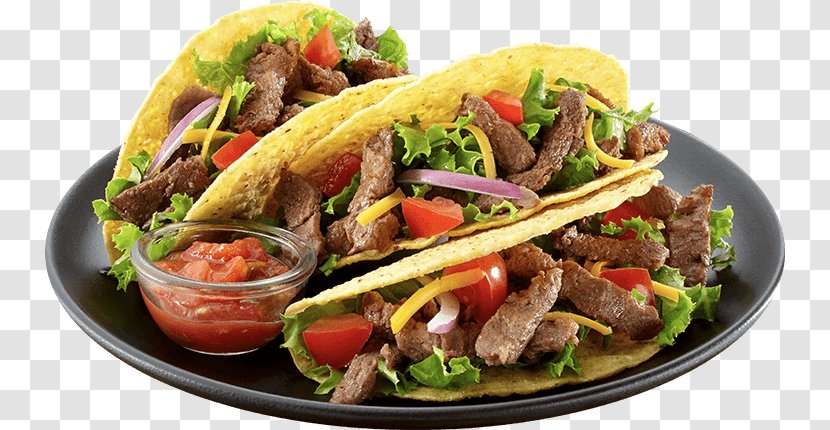 Korean Taco Cheesesteak Carne Asada Salsa - Mexican Food - Pepper Steak Transparent PNG