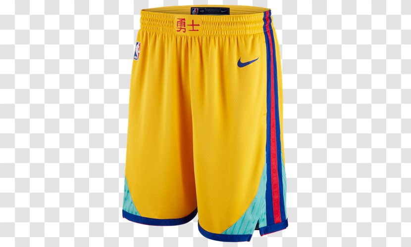 Golden State Warriors NBA Jersey Swingman Clothing - Trunks - Thunder Cheerleaders Transparent PNG