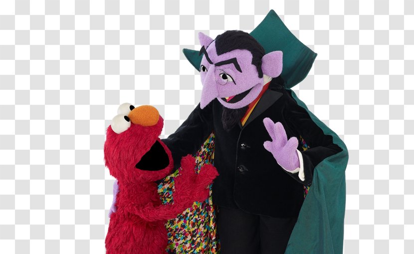 Count Von Elmo Animal Zoe Rosita - Sesame Workshop Transparent PNG