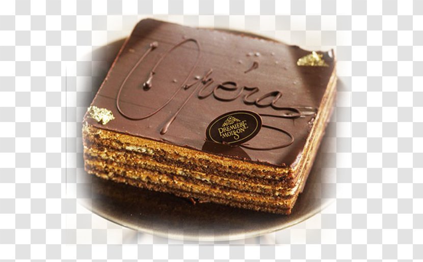 Opera Cake Sachertorte Chocolate Prinzregententorte Transparent PNG