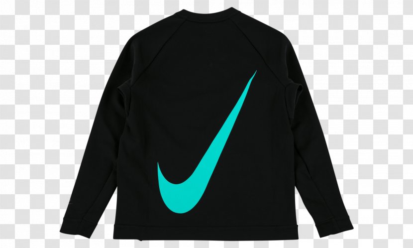 Long-sleeved T-shirt Bluza - Shirt - Nike Swoosh Transparent PNG