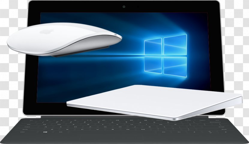 Netbook Magic Mouse Computer Personal Trackpad - Monitor Transparent PNG