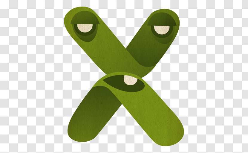 Symbol Green Grass Font - Exel Transparent PNG