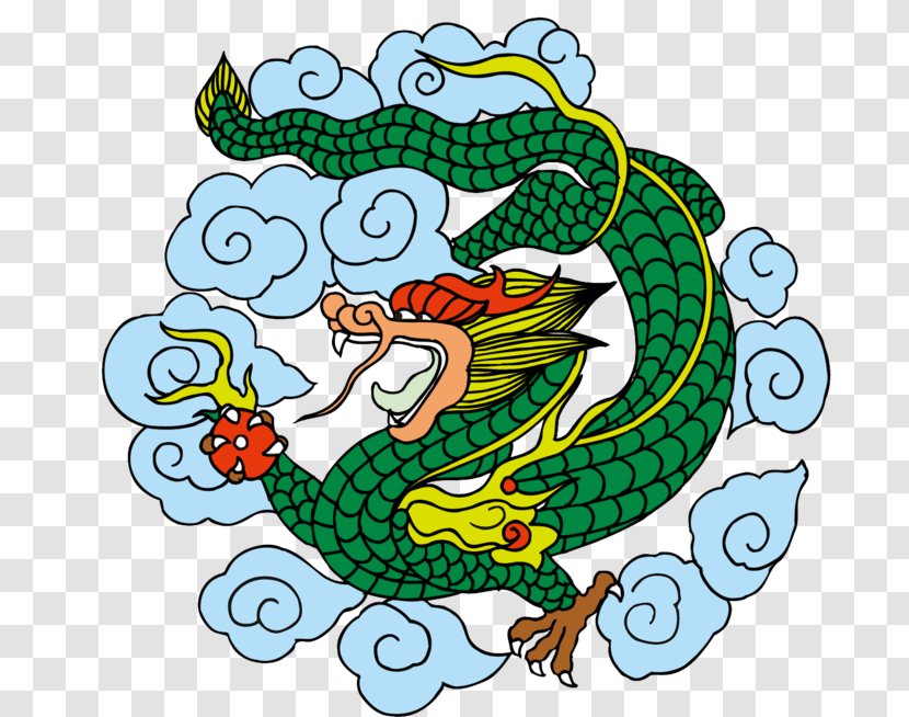 China Chinese Dragon Fenghuang Art - Qing Dynasty Transparent PNG