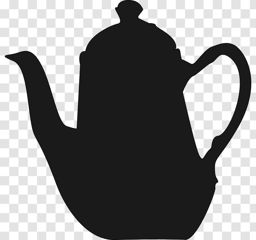 Teapot Clip Art Vector Graphics - Tableware - Anglais Silhouette Transparent PNG