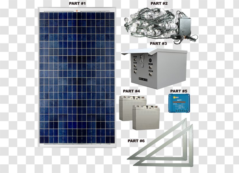 Solar Panels Electric Power System Energy Transparent PNG