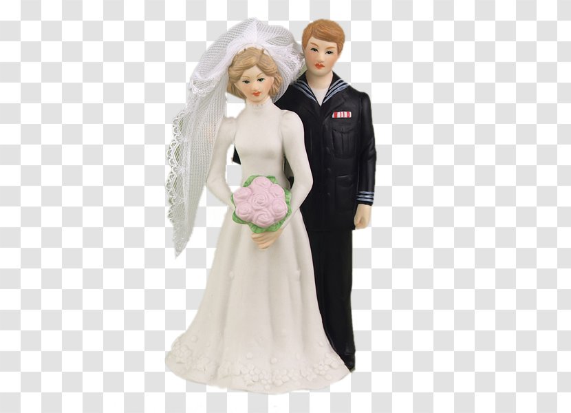 Bridegroom Wedding Marriage - Figurine - Bride Transparent PNG