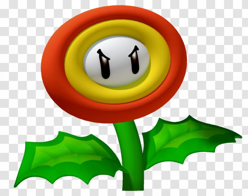 New Super Mario Bros. Wii Flower - Powerup - Bros Transparent PNG