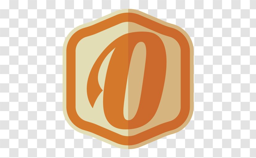 Logo Brand Font - Peach - Design Transparent PNG