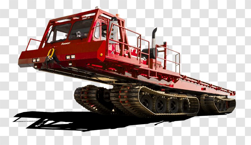 Heavy Machinery Car Continuous Track Vehicle Truck - Construction Equipment - Mud Swamp Transparent PNG
