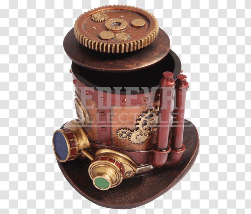 Steampunk Top Hat Box Fantasy Transparent PNG