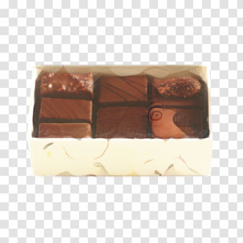 Praline Fudge Chocolate Bar Rectangle - Food - Toffee Transparent PNG