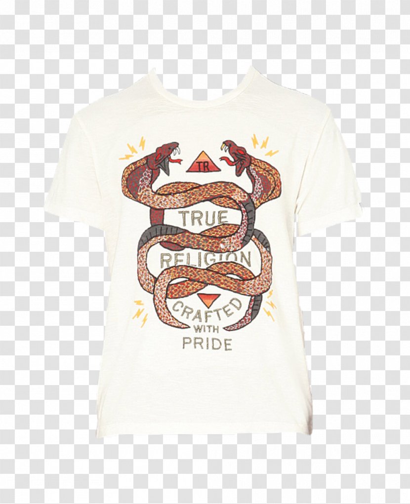 T-shirt Crew Neck True Religion Clothing Boot Transparent PNG