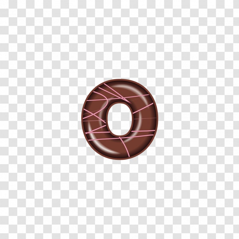 Chocolate Letter Icon - The Alphabet O Transparent PNG