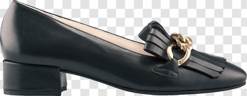 Slip-on Shoe High-heeled Gucci Leather - Highheeled - Gold Chunky Heel Shoes For Women Transparent PNG