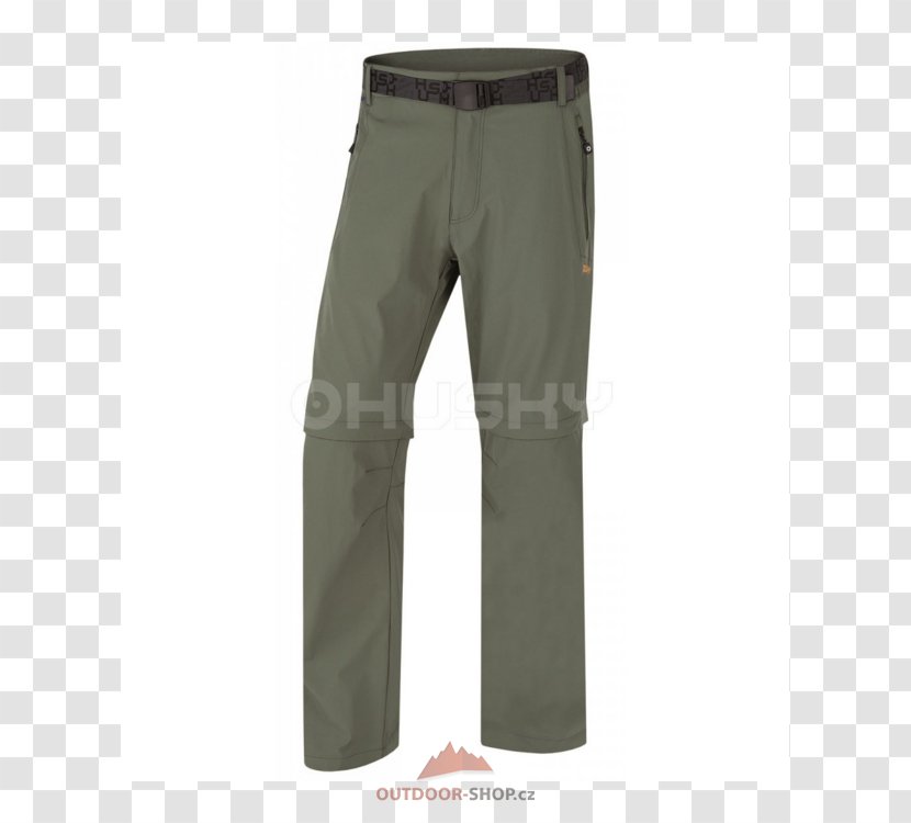 Pants Khaki Zelena Waist - Active - Pilon Transparent PNG