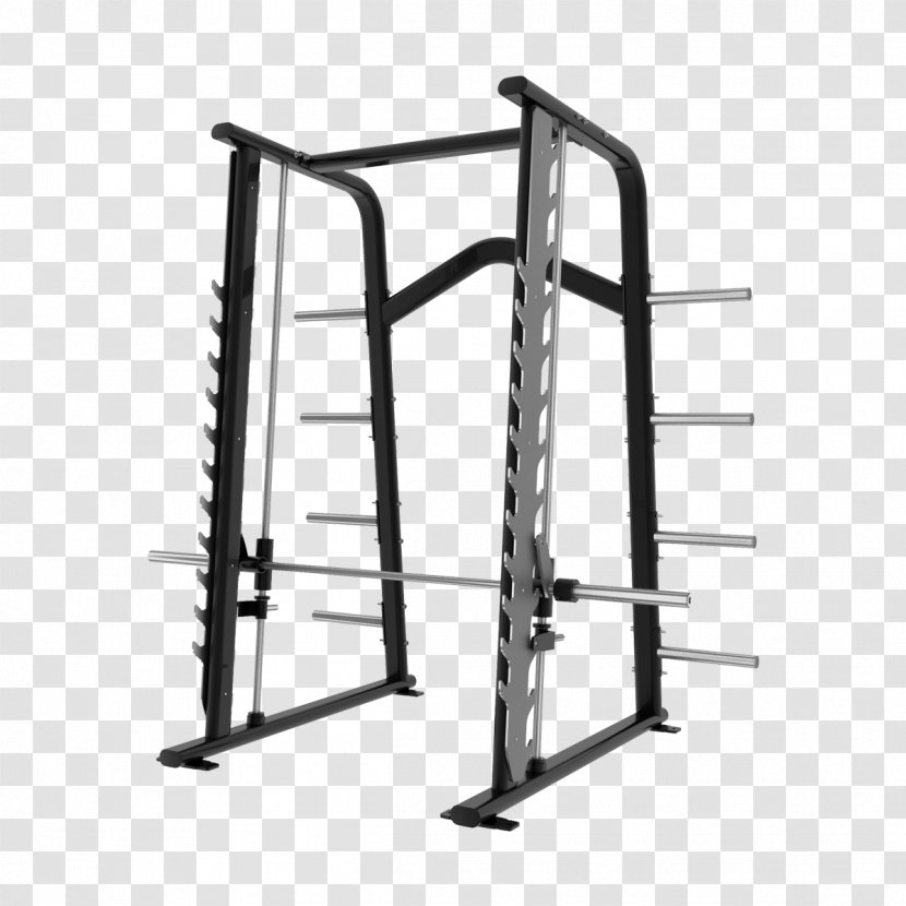 Smith Machine Physical Fitness Barbell Exercise Weight Training - Bench Transparent PNG