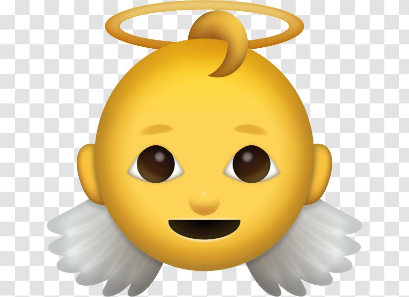 Emoji Emoticon - Child - Angel Baby Transparent PNG