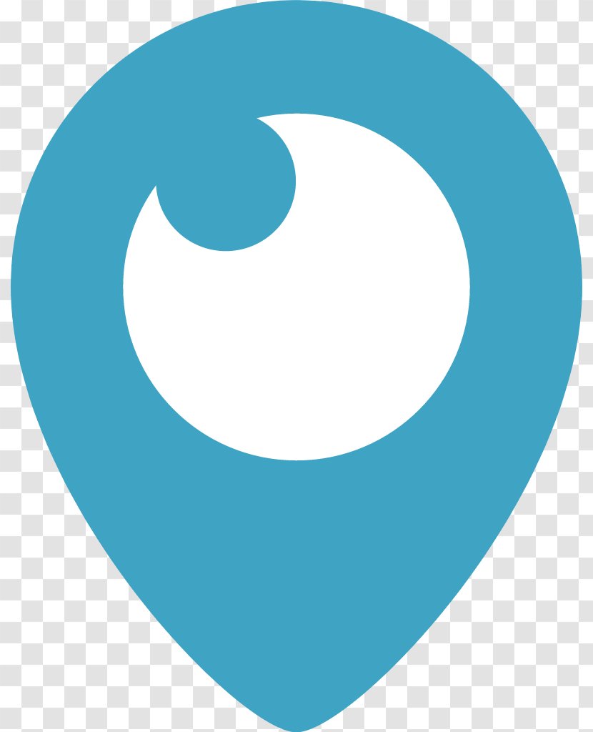 Logo Periscope Social Media - Live Streaming - Apps Transparent PNG