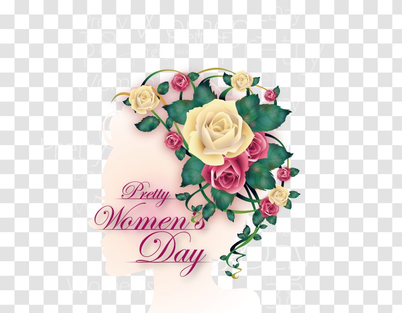 Poster - Pink - Women's Day Decorative Elements Transparent PNG