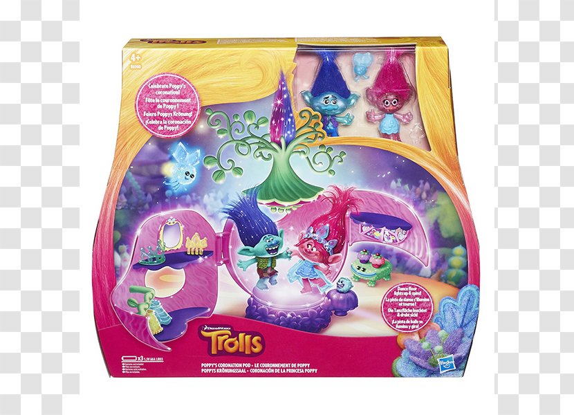 Hasbro Poppy's Coronation Dreamworks Trolls Pod Hug Time Poppy Amazon.com Toy - Bestprice Transparent PNG