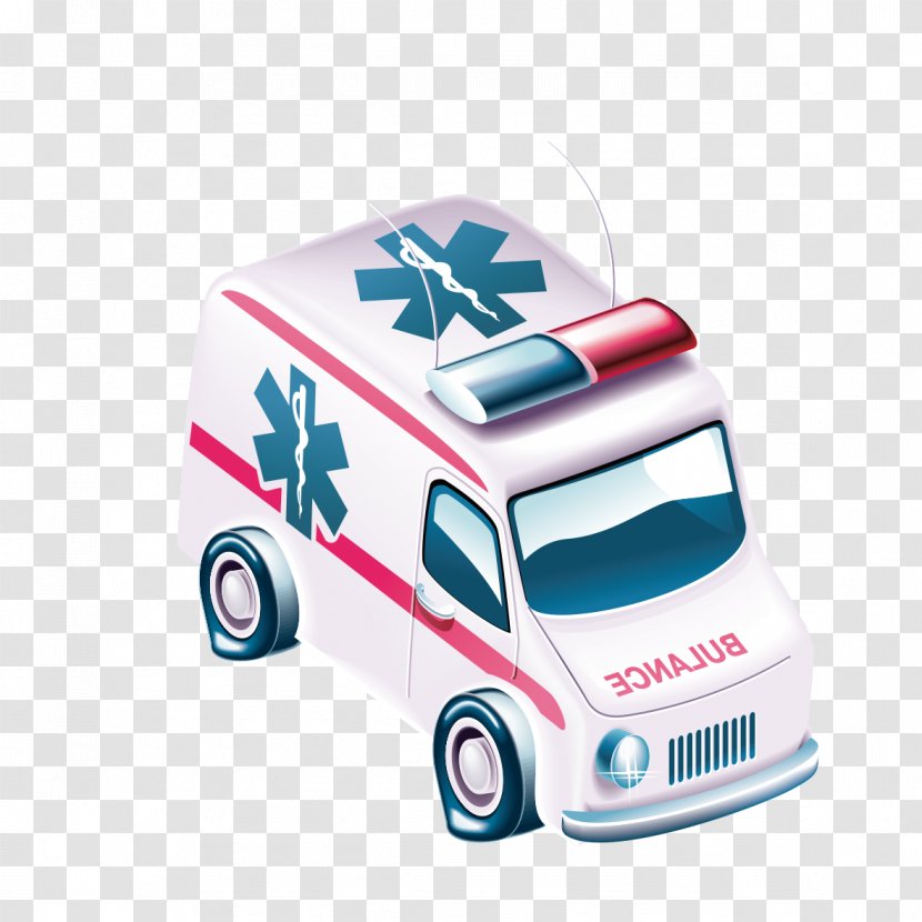 Medicine Health Care Illustration - Car - Ambulance Toys Transparent PNG