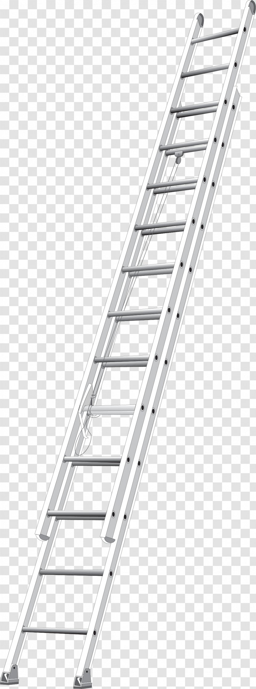 Ladder Stairs - Rectangle - Straight Metal Transparent PNG