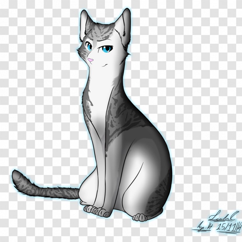 Whiskers Kitten Warriors Ivypool Drawing - Vertebrate Transparent PNG