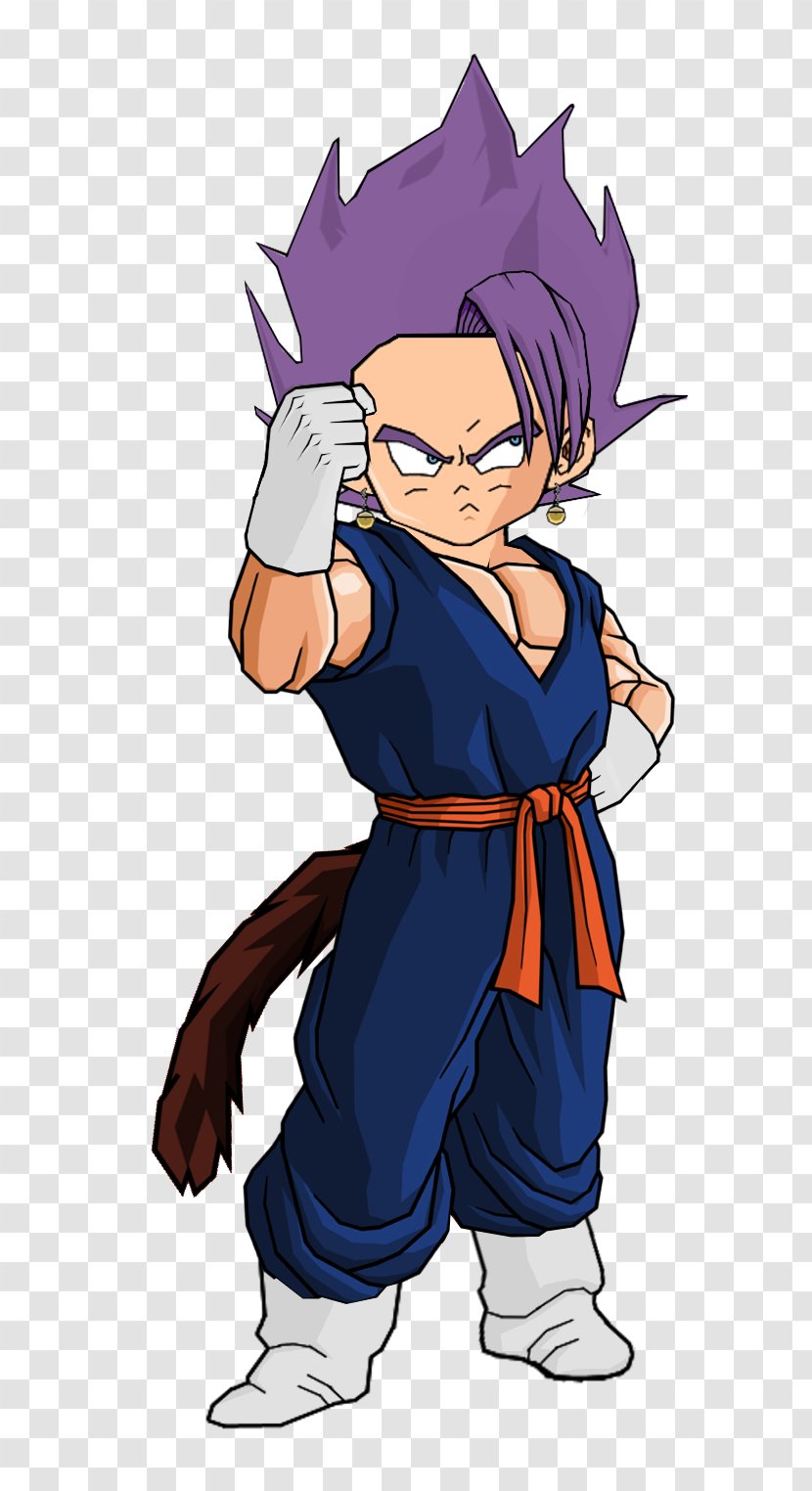 Trunks Vegeta Dragon Ball Art - Watercolor Transparent PNG