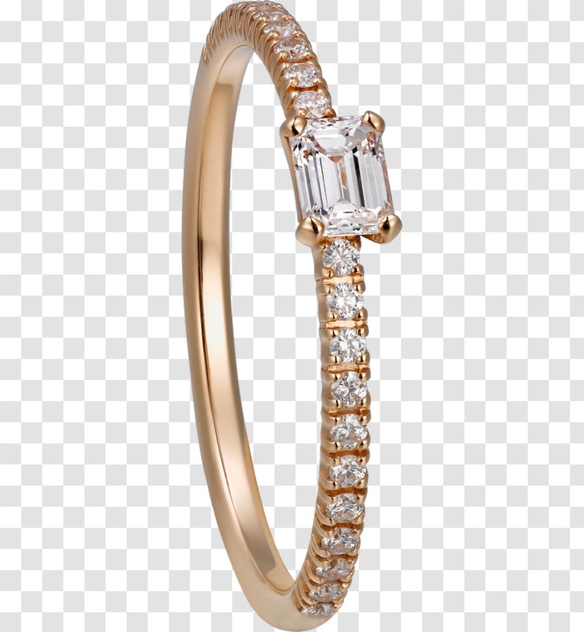 Cartier Engagement Ring Diamond Cut Wedding - Pink Diamonds Transparent PNG