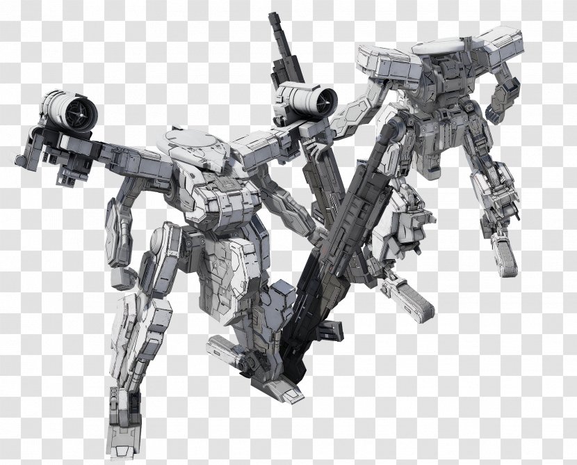 Mecha DUAL GEAR Titanfall Military Robot - Figurine - Xbox One Transparent PNG