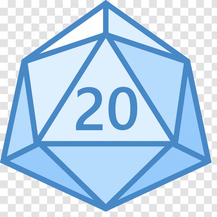 Icosahedron D20 System Clip Art - Signage - Typeface Transparent PNG