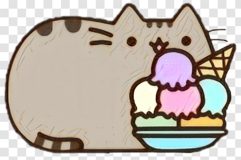 Pusheen Coloring Book Drawing Page Transparent PNG