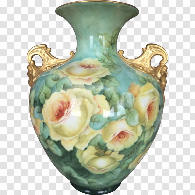 Vase Ceramic Pottery Turquoise - Artifact Transparent PNG