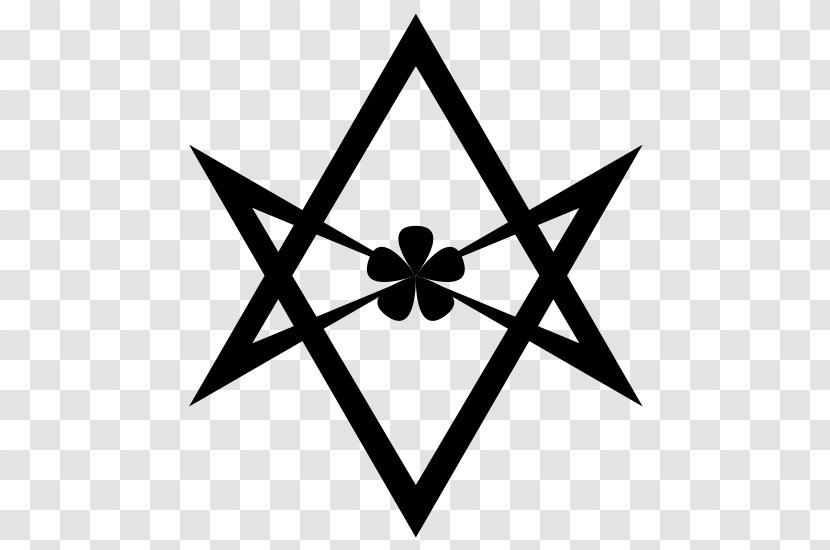 Libri Of Aleister Crowley Abbey Thelema Unicursal Hexagram - Ordo Templi Orientis - Symbol Transparent PNG