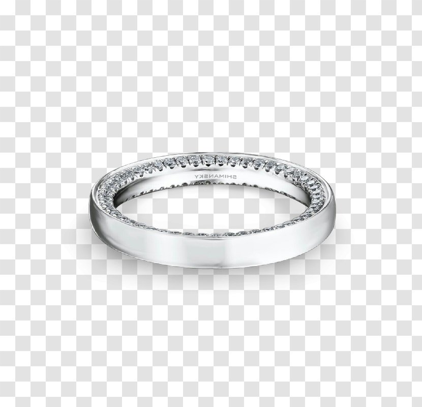 Wedding Ring Silver Platinum Product Design - Titanium Transparent PNG