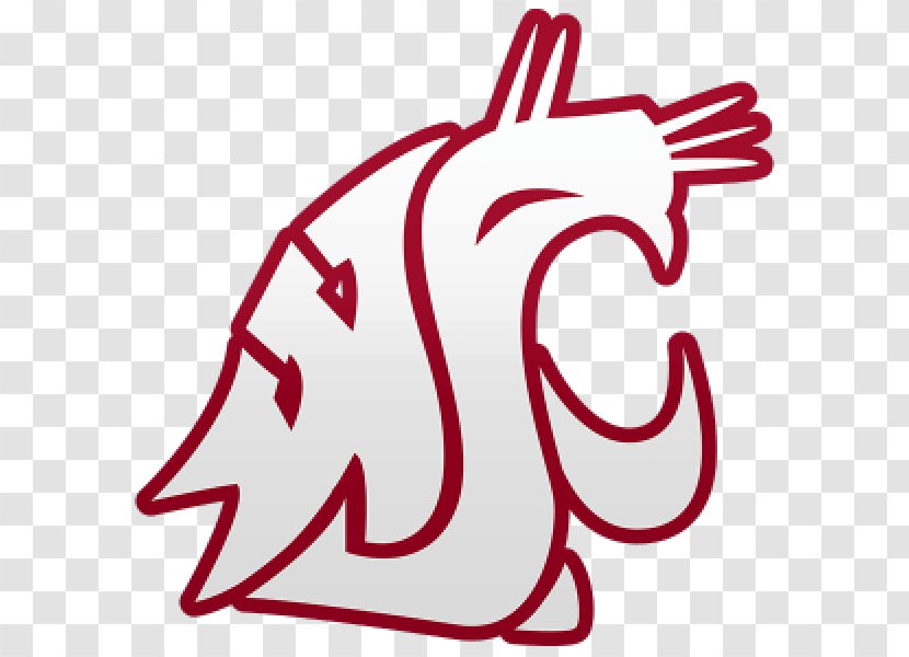 Washington State Cougars Football Martin Stadium Men's Basketball University Spokane Women's - Watercolor Transparent PNG
