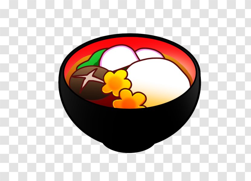 Zōni Kagami Mochi Osechi Japanese New Year - Ostjapan - Miso Transparent PNG