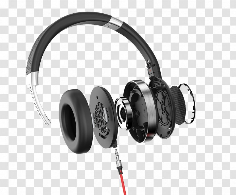 Microphone Headphones Sound High Fidelity Material - Cartoon - Internal Structure Transparent PNG