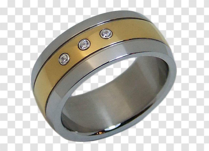 Wedding Ring Silver Diamond - Jewellery Transparent PNG