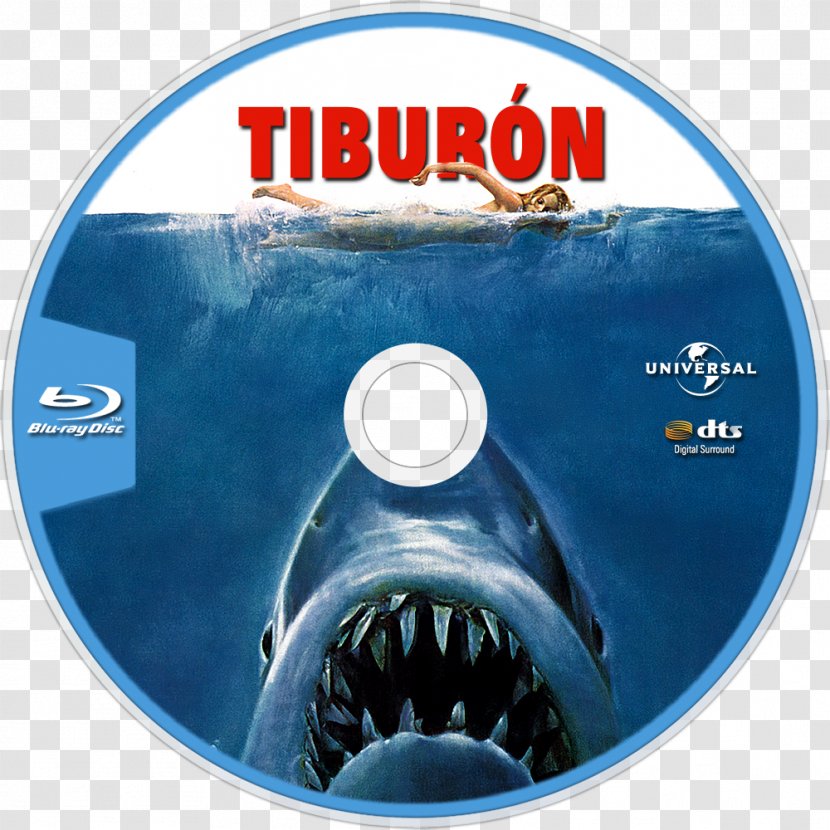 Shark Jaws Blu-ray Disc Compact Book - Marine Biology Transparent PNG