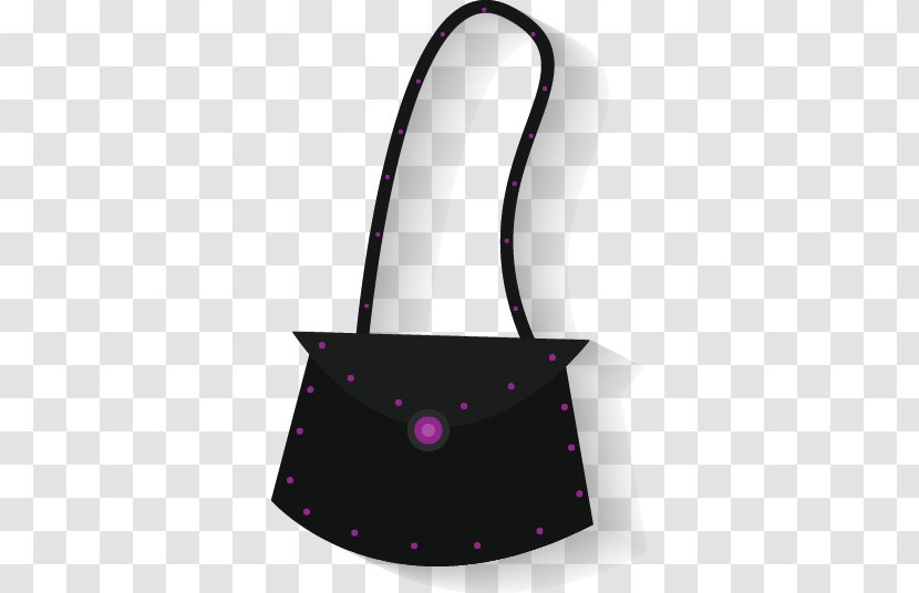 Handbag High-heeled Footwear Fashion Accessory - Purple - Vector Women's Shoulder Bag Transparent PNG