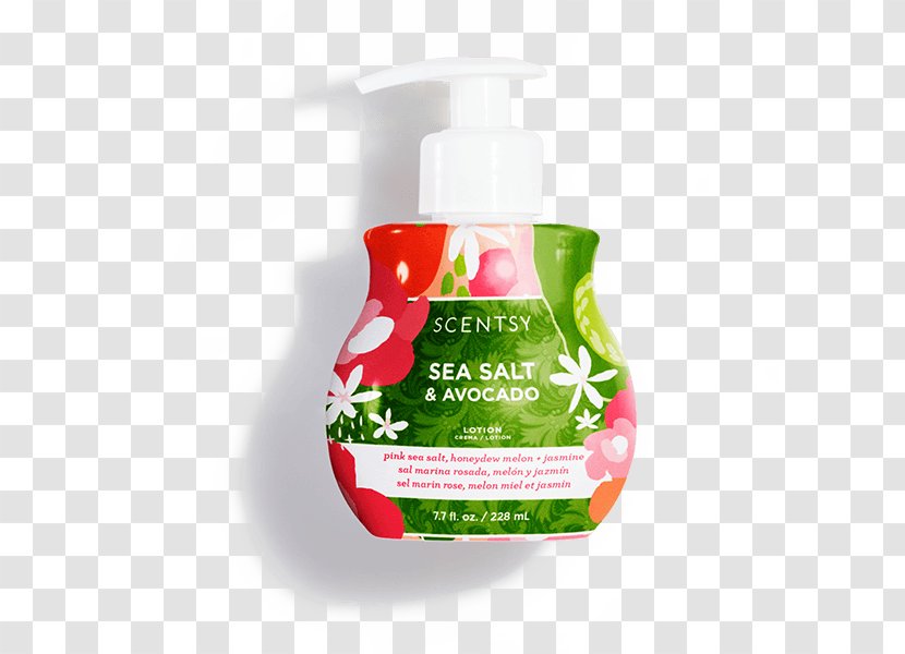 Lotion Scentsy Perfume Soap Cream - Avocado Smoothie Transparent PNG