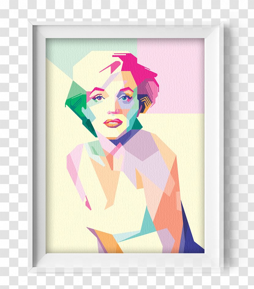 Portrait Painting Canvas Print - Art Transparent PNG