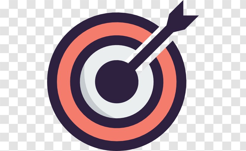 Shooting Target - Logo - Goals Clipart Transparent PNG