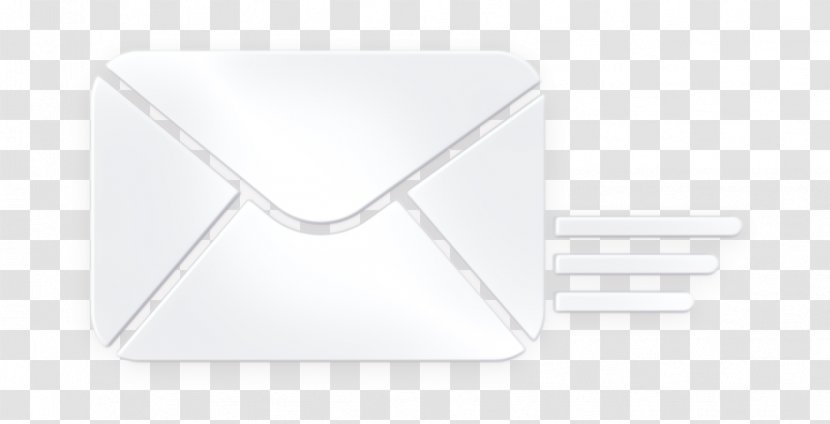 Email Icon Mail Open - Blackandwhite - Logo Transparent PNG