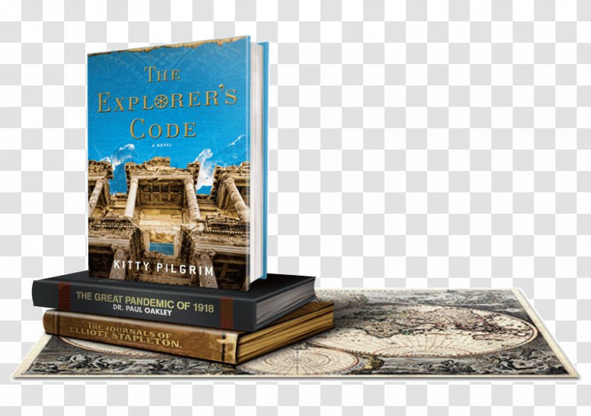 The Explorer's Code: A Novel Hardcover Book Kitty Pilgrim Transparent PNG