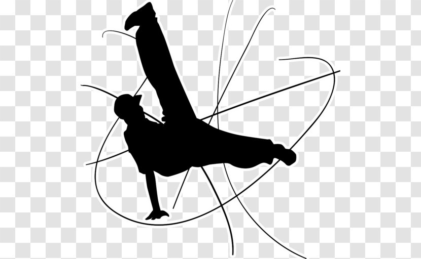Breakdancing Drawing Dance Flare B-boy - Silhouette Transparent PNG