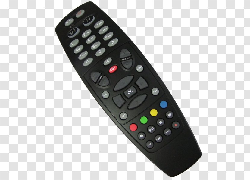 Remote Controls Dreambox Dream Multimedia RC-10 Control Telefunken Television - Electronics Accessory - Common Interface Transparent PNG